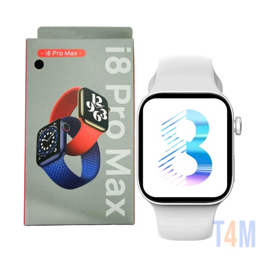 Smartwatch I8 Pro Max 1,75" 300mAh Branco
